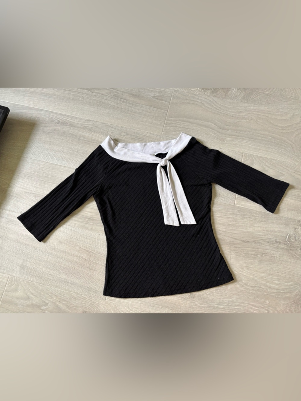 Y2K ribbed top